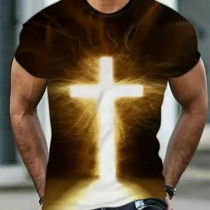 Brand New Men's Graphic Cross T-shirt